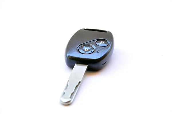 Car key - isolated on white background — Stock Photo, Image