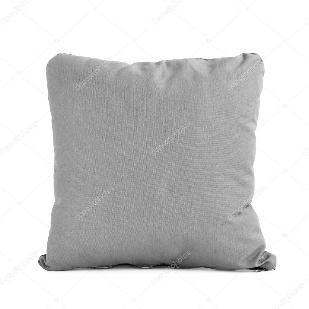Grey Fluffy cushion
