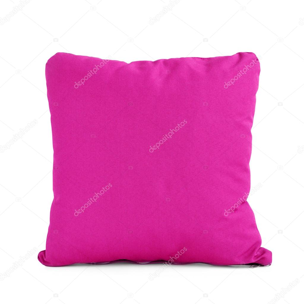 Pink Fluffy cushion