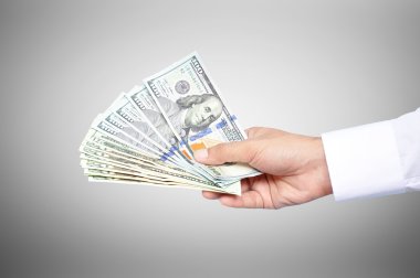 Dolar tutan işadamı el