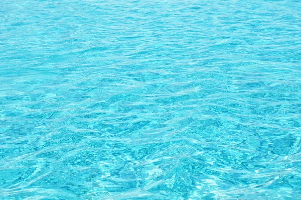 Rippled water texture in swimming pool — Stock Photo, Image