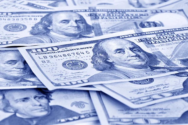 United States dollars (USD) bills — Stock Photo, Image