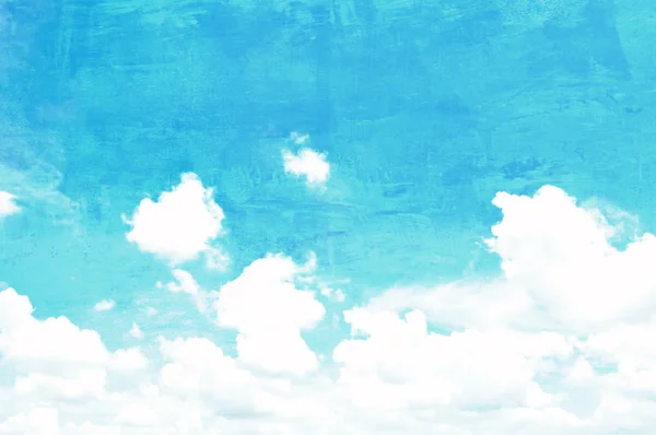 Obraz nieba i chmur — Zdjęcie stockowe