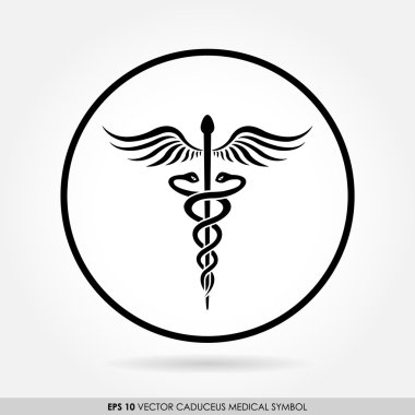 Caduceus - tıbbi simgesi