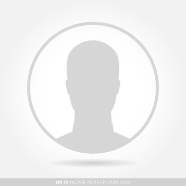 Erkek avatar profil resmi daire