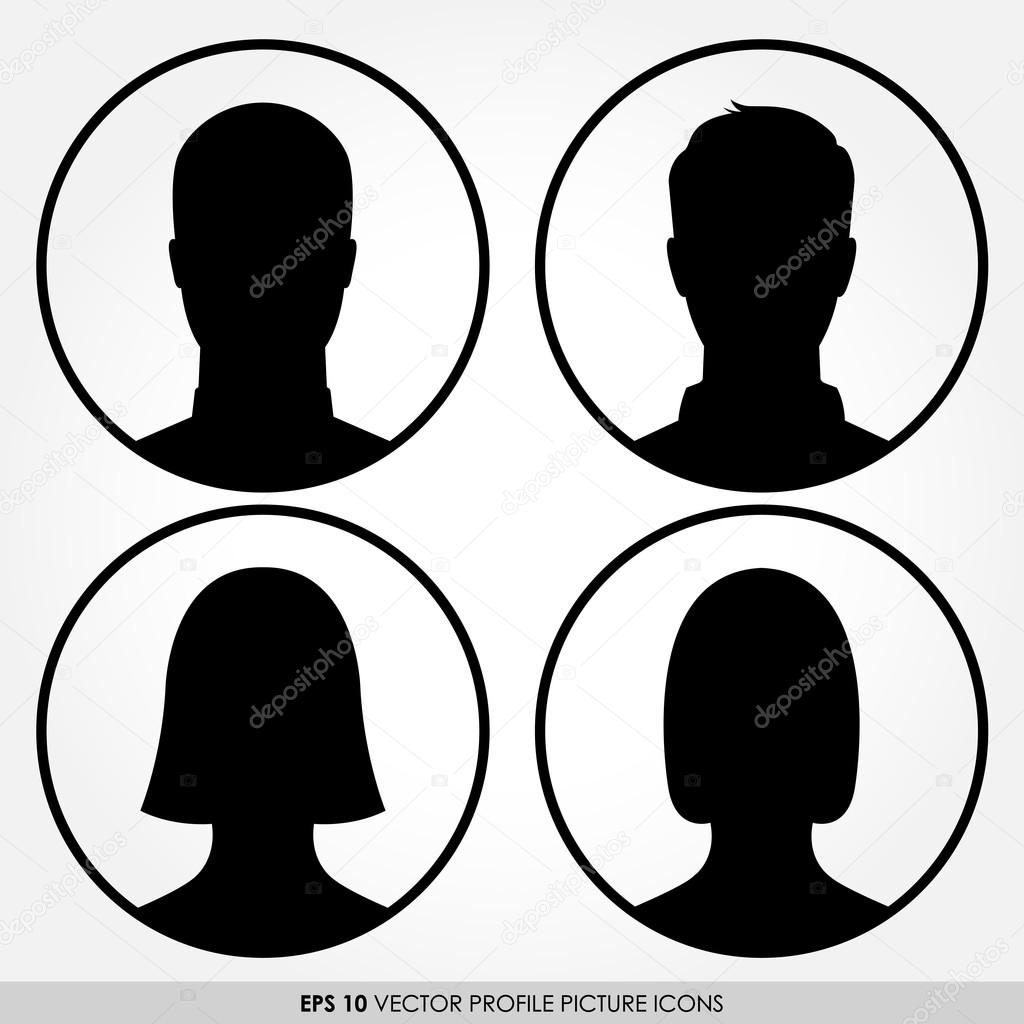Avatar profile pictures Stock Vector Image by ©kritchanut #69670217