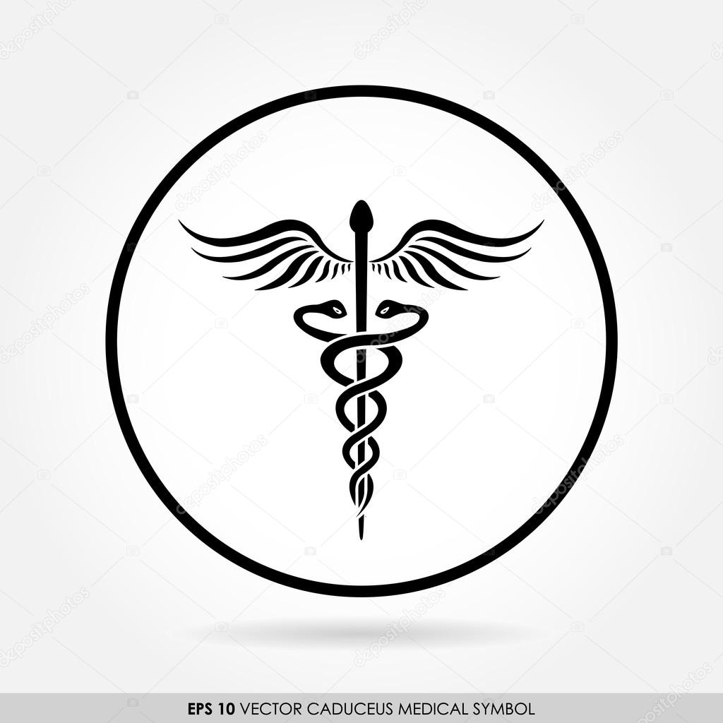 Caduceus - medical  icon