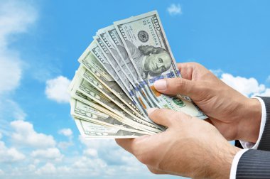 Para - ABD Doları (Usd) faturaları holding eller