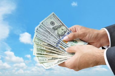 Para - ABD Doları (Usd) faturaları holding eller