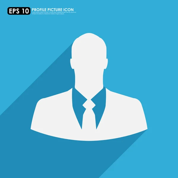 Businessman avatar profile picture — Stock Vector © kritchanut #39258205