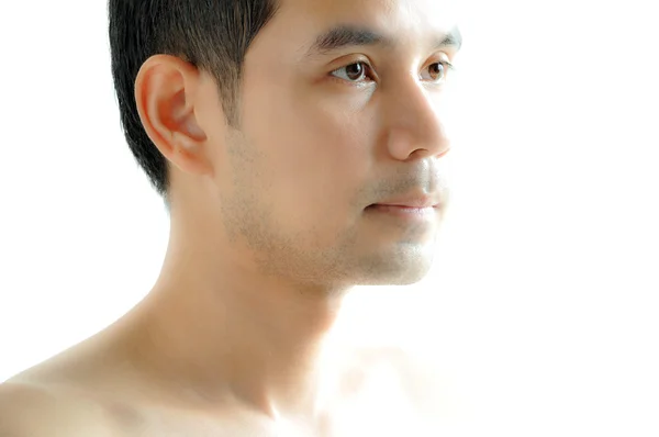 Asian man face (Thai man) — Stockfoto