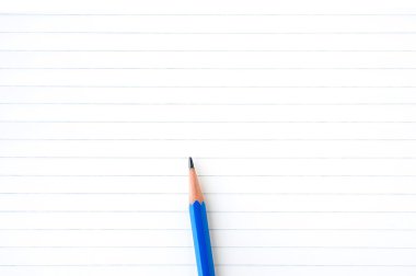 Not Defteri veya Not defteri kağıt kalem ile