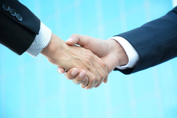 Handshake of businessmen — Stock Photo, Image