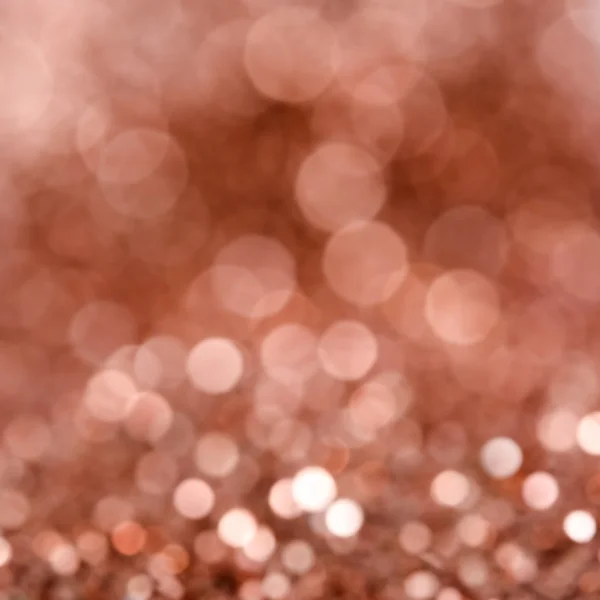 Sparkle brown glittering bokeh abstract background — Stock Photo, Image