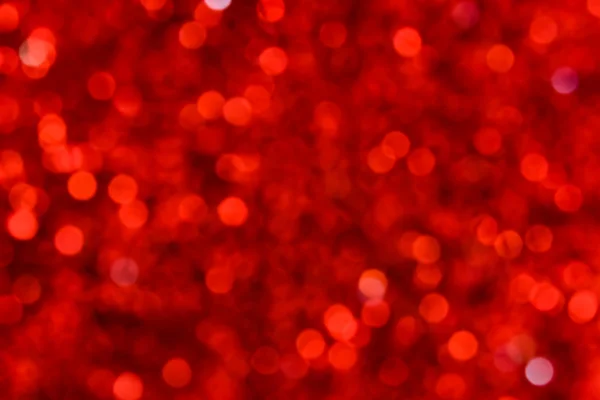 Sparkle red glittering bokeh abstract background — Stock Photo, Image