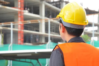Mühendisi veya inşaat site kontrol ustabaşı