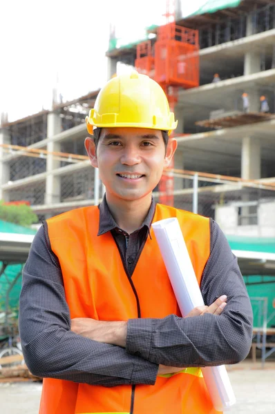 アジアのエンジニアや職長 — ストック写真