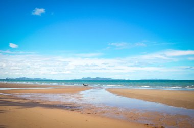 Gelgit düşük olduğunda Beach