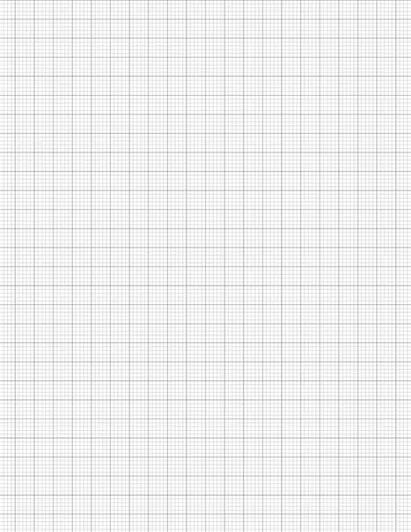 Gph 5X5 Графическая Бумага Квад Рулед Grid Paper Composition School — стоковый вектор