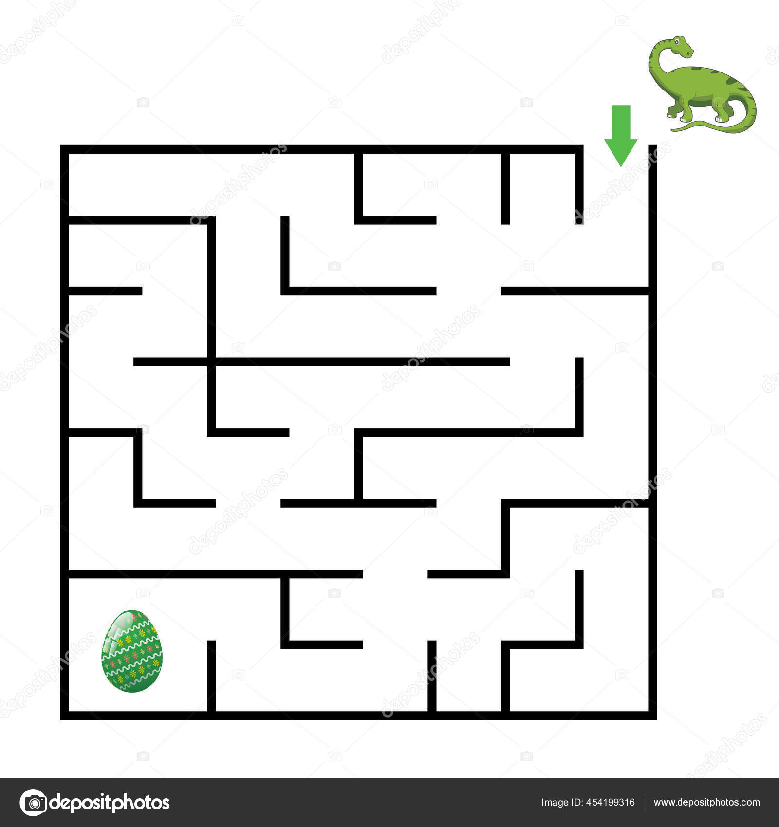 Dinossauros dos desenhos animados vector labirinto labirinto ou enigma infantil  jogo de quebra-cabeça lógico ou modelo de planilha de questionário de  educação ajuda dinossauro a chegar aos amigos
