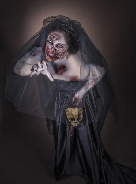 Sposa zombie — Foto Stock