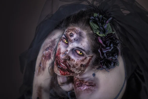 Zombie bruid — Stockfoto