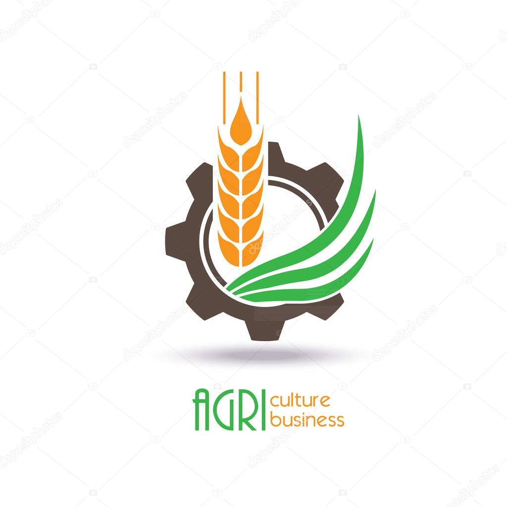 Agriculture Logo Template Design. Icon, Sign or Symbol. farm, nature, ecology. Vector illustration