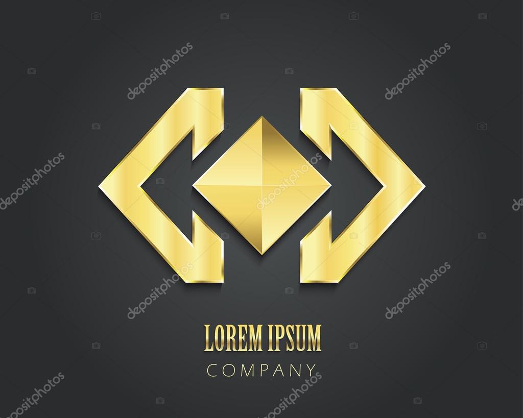 Creative vector logo design template. abstract symbol