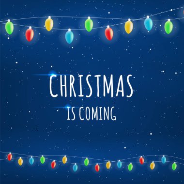 Soyut Yüksek Kaliteli Noel ve Düşen Kar ile Yeni Yıl Arkaplanı