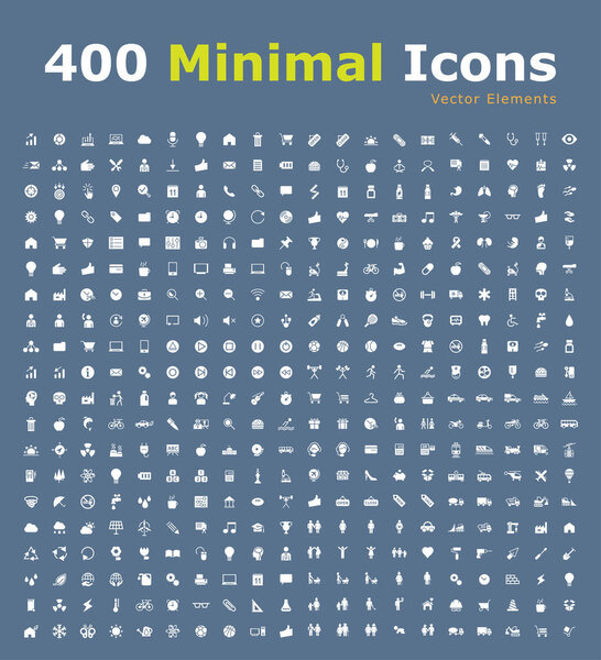 Set of High Quality Minimal Thin Line and Solid Icons ( Multimedia Business Ecology Education Fitness Medical Family Shopping Transport and Construction ) . Vector Isolated Elements