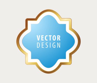 Arka planda Yüksek Kaliteli Lüks Çerçeve. Vektör İzole Resimleri