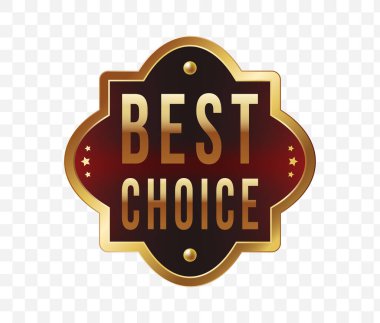 Yüksek Kalite Lüks Etiket. Vektör İzole Resimleri