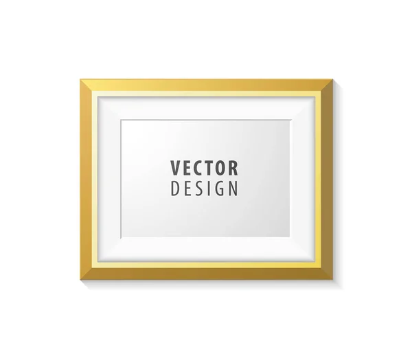 Realistische Minimal Isolated Frames Auf Hintergrund Für Tors Designs Isolierte — Stockvektor