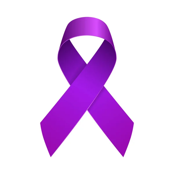 Periwinkle, lilac, Lavender awareness ribbon. Eating disorders