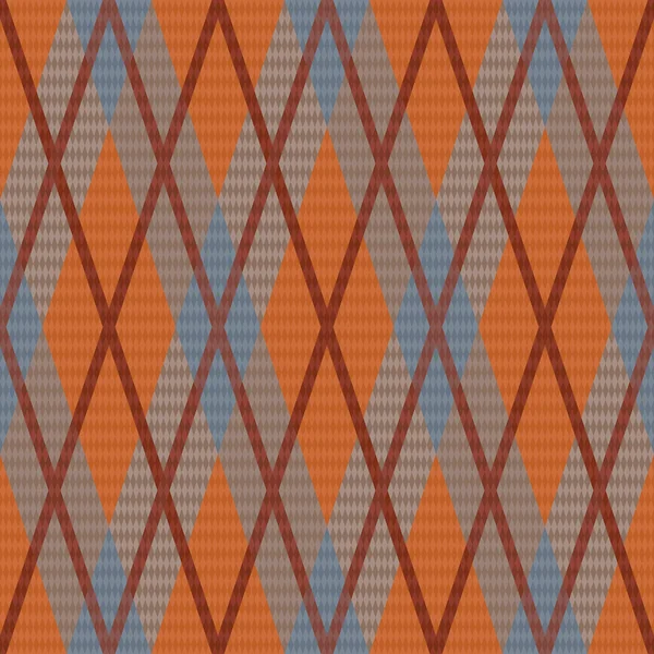 Dikişsiz rhombic desen gri ve turuncu 