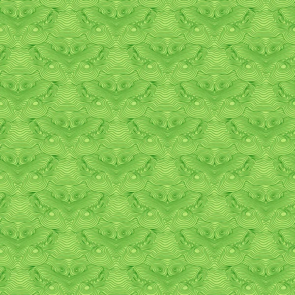 Seamless Abstract Pattern Wavy Lines Green Huesmade Effect Oil Paint — Stok fotoğraf