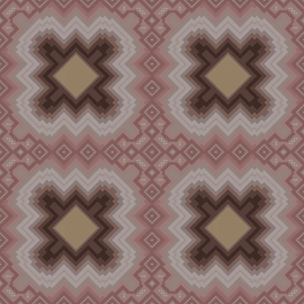 ココア色のシームレスなパターン — ストックベクタ