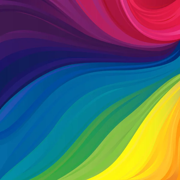 Patrón con colores visibles del espectro — Vector de stock