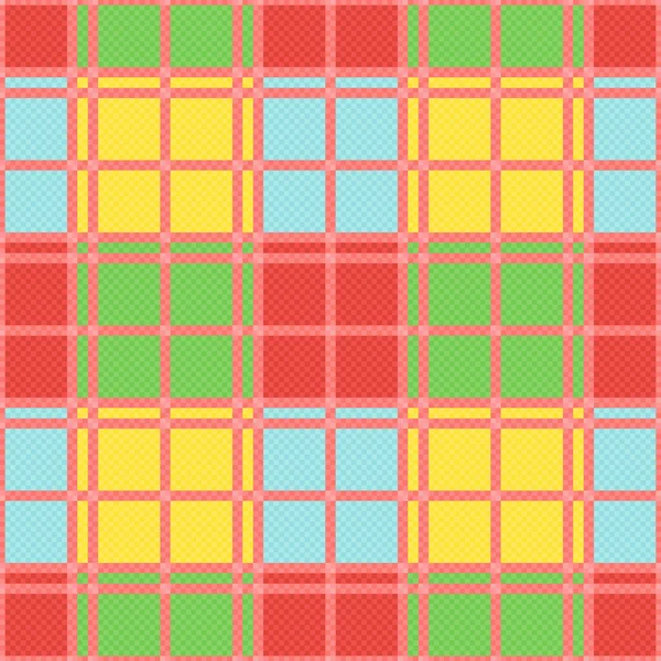 Rectangular seamless pattern in motley trendy colors — Stock Vector