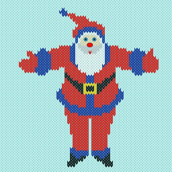 Santa Claus con los brazos extendidos — Archivo Imágenes Vectoriales