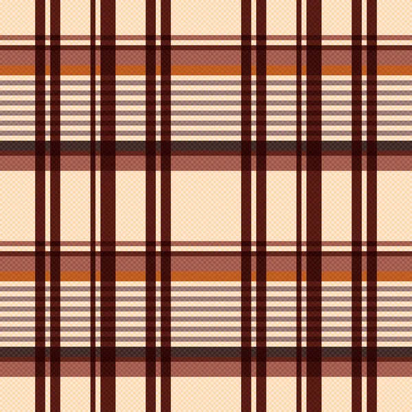 Rectangular seamless pattern in beige and brown — Stock vektor