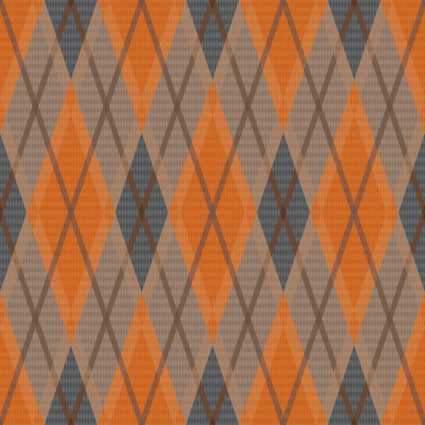 Rhombic seamless pattern in dim hues — Stock Vector