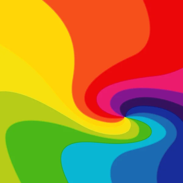 Modello colorato con colori dello spettro — Vettoriale Stock