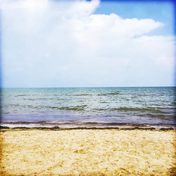 Sky, sea and beach — Stock Photo, Image