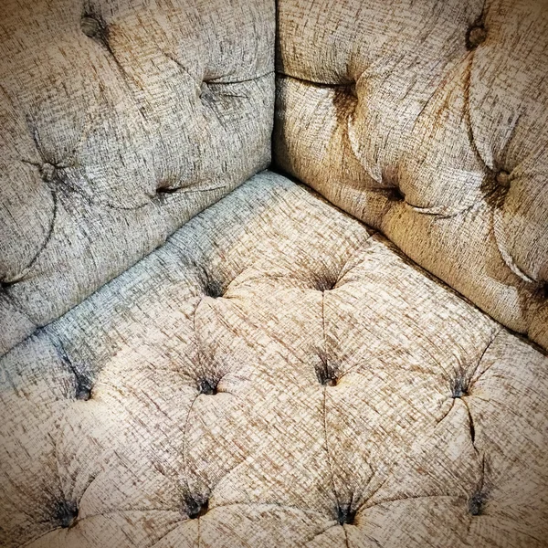 Corner of a luxurious sofa — Stock Photo, Image