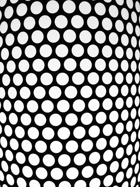 Gepunktetes Muster, Detail eines Lampenschirms — Stockfoto