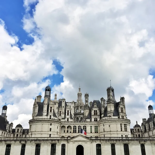 Majestätiska Chambord slott i Frankrike — Stockfoto