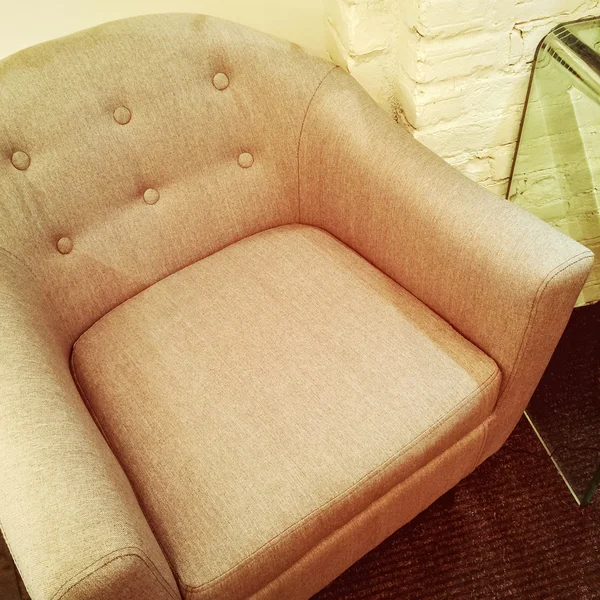 Bequemer Sessel mit modernem Design — Stockfoto