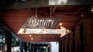 Sokak İmza Sıtkı Yaratıcılık Için Yön Yolu