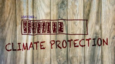 Sokak Işareti Iklim koruma yönü yol